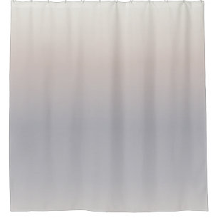 Braun Creme Verlauf Modern Minimalistisch Duschvorhang