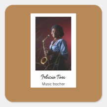 Braun des benutzerdefinierten Fotos