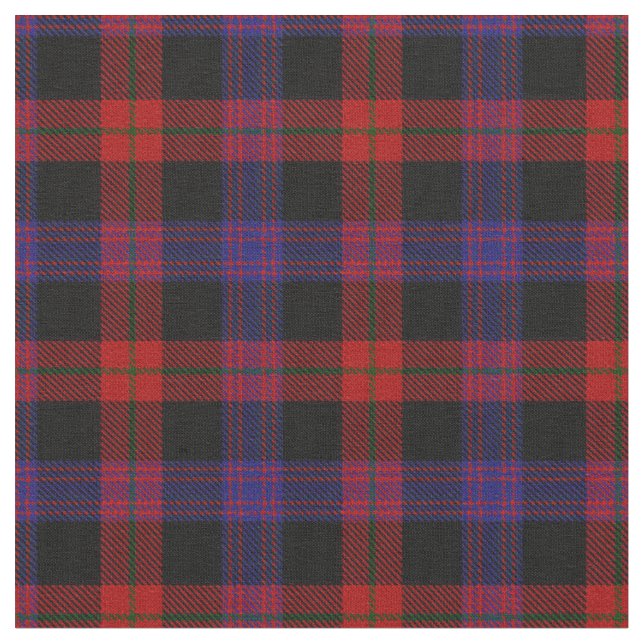 Braun Grady Tartan Stoff (Nahaufnahme)