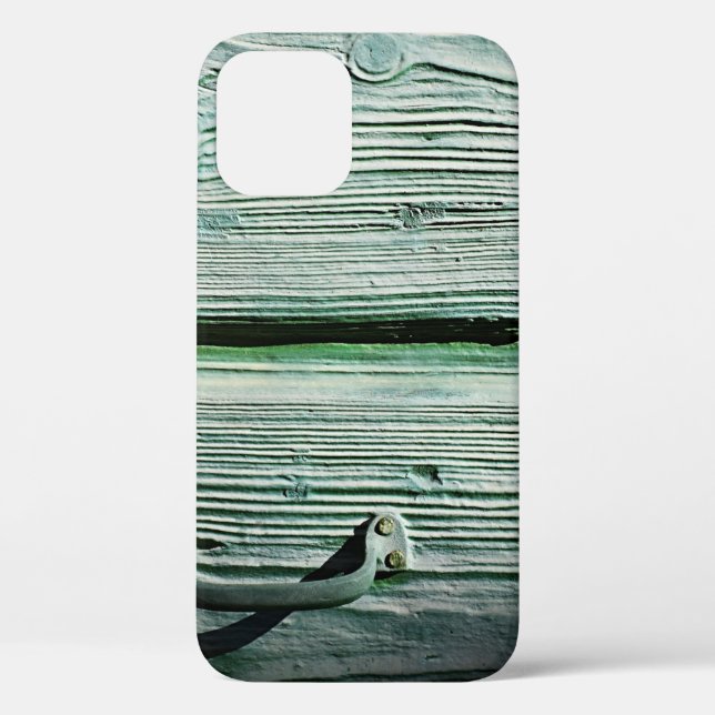 Braun-Holzschublade Case-Mate iPhone Hülle (Rückseite)