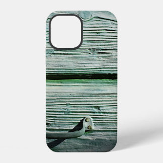 Braun-Holzschublade iPhone 12 Hülle