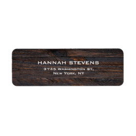 Braun Holztextur Beruflich Elegant Moderne