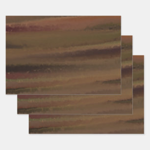 Braun ist mein Lieblingsfarbenpräparatpapier Geschenkpapier Set