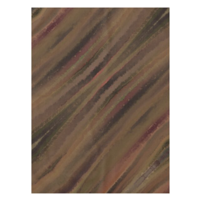 Braun ist mein Lieblingsfarbtablett Tischdecke (Vorderseite)