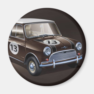 Braun Mini Coopers S Magnet