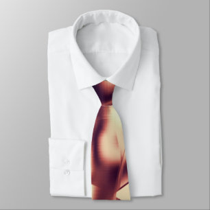 Braun- oder bordeauxrot, beige krawatte