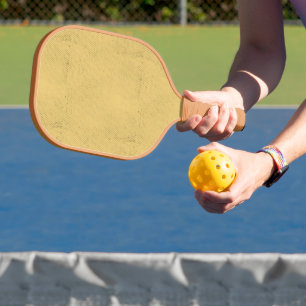 braun schlicht strukturiert pickleball schläger