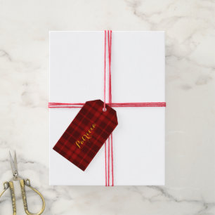 Braun & Schwarz Muster Benutzerdefinierter Name St Geschenkanhänger