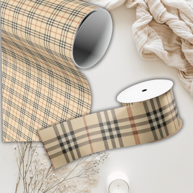 Braun-schwarzes Karomuster  Geschenkpapier (Von Creator hochgeladen)