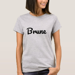 Braun T-Shirt