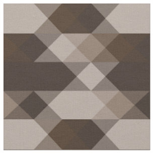 braun und beige geometrisch stoff
