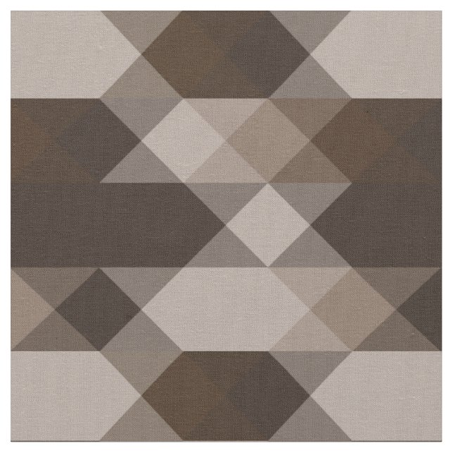 braun und beige geometrisch stoff (Nahaufnahme)