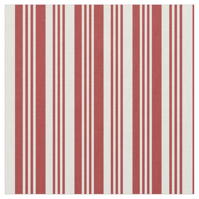 Braun- und Beigefarbenes Muster Stoff (Nahaufnahme)