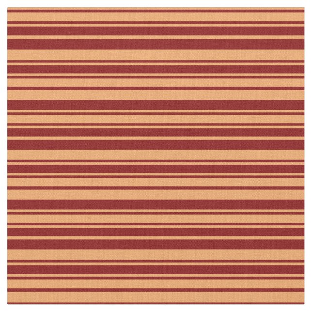 Braun- und Maroonmuster Stoff (Nahaufnahme)