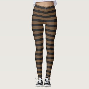 Braun und schwarz leggings
