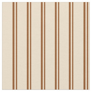 Braun- und Tan-Farbbandmuster Stoff
