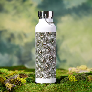 Braun-Wasser-Flasche, Stoffdesign, Anthara Trinkflasche