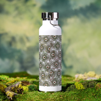 Braun-Wasser-Flasche, Stoffdesign, Anthara Trinkflasche
