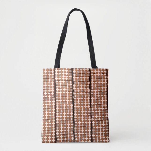 Braun-weiß Retro  (Vorderseite)