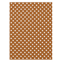 Braun-weißes Punkte-Design