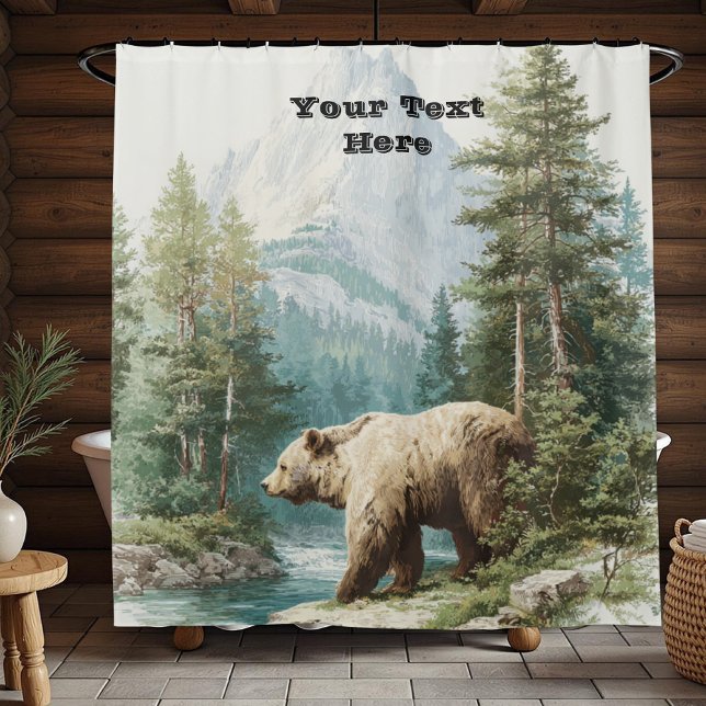 Braunbär Duschvorhang (Brown Bear Collection)