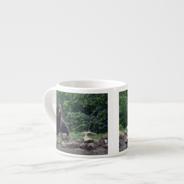 Braunbär Espressotasse (Vorderseite Links)