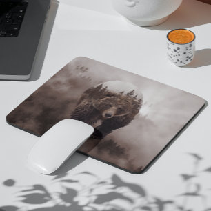 Braunbär-Hütten-Berghotel Mousepad