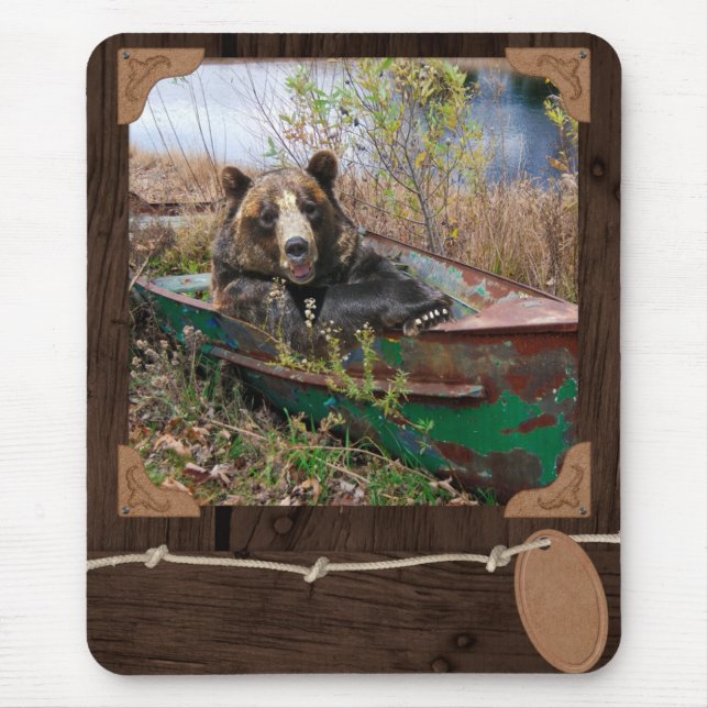 Braunbär Mousepad (Vorne)