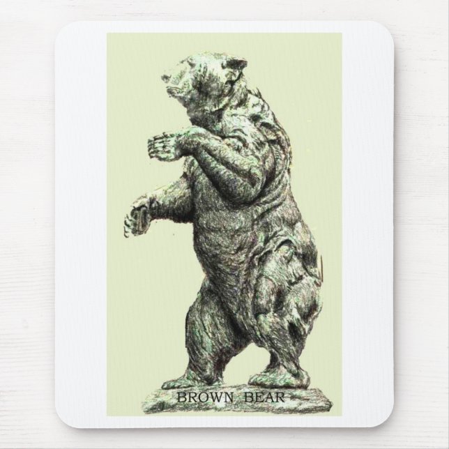 BRAUNBÄR Mousepad (Vorne)