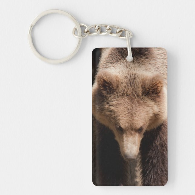 Braunbär Schlüsselanhänger (Vorderseite)