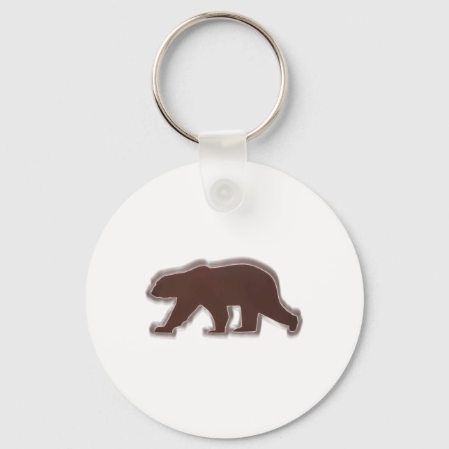 Braunbär Schlüsselanhänger (Vorderseite)