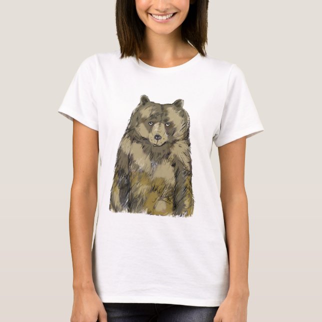 Braunbär T-Shirt (Vorderseite)