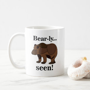 Braunbär Tier Lustiger Humor Zitat Kaffeetasse