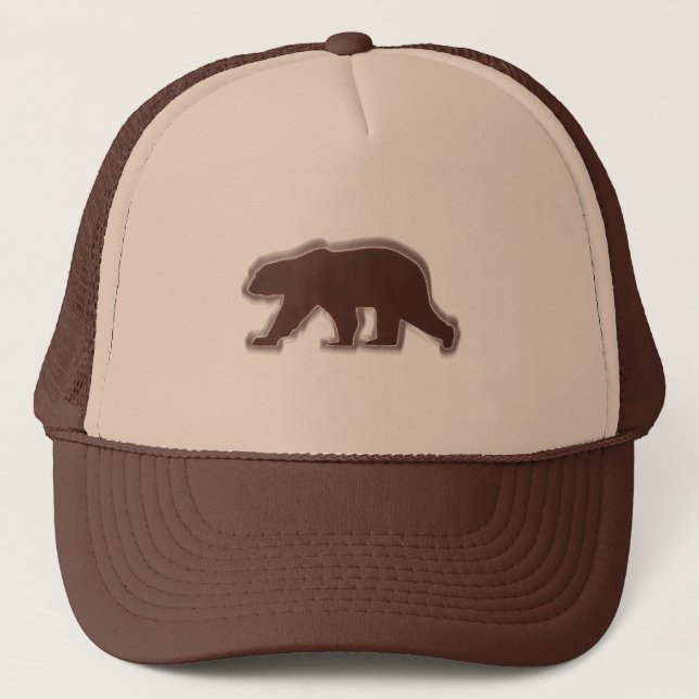 Braunbär Truckerkappe (Vorderseite)