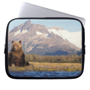 Braunbär, Ursus arctos, Grizzlybär, Ursus Laptopschutzhülle