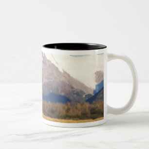 Braunbär, Ursus arctos, Grizzlybär, Ursus Zweifarbige Tasse