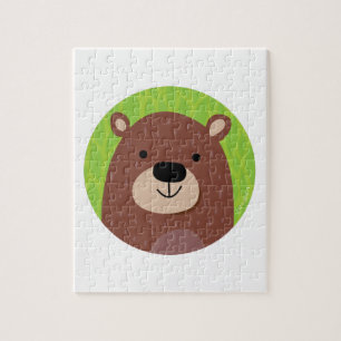 Braunbär - Waldfreunde Puzzle