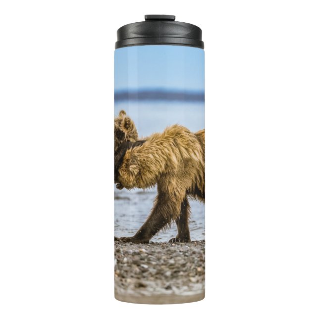 Braunbären Thermosbecher (Vorderseite)