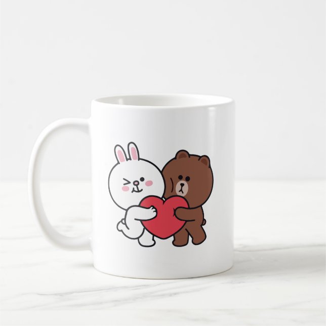 Braunbärenbarsche Kaffeetasse (Links)
