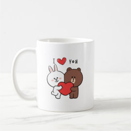 Braunbärenbarsche Liebe Kaffeetasse