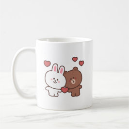 Braunbärenbarsche Liebe Kaffeetasse