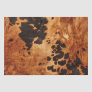 Brauncreme-Cowhide-Hochzeit Seidenpapier