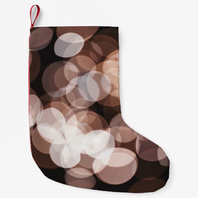 Braune Barken Kleiner Weihnachtsstrumpf (Vorderseite)