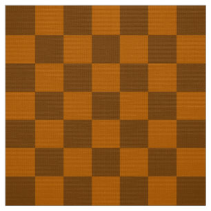 Braune Beige Markierter Block Print Stoff