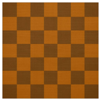 Braune Beige Markierter Block Print Stoff