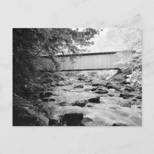 Braune Brücke Postkarte (Vorderseite)