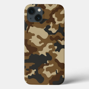 Braune Camouflage Case-Mate iPhone Hülle