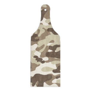 Braune Camouflage Schneidebrett