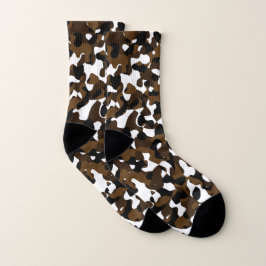 Braune Camouflage Socken