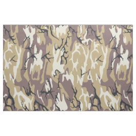 Braune Camouflage Stoff